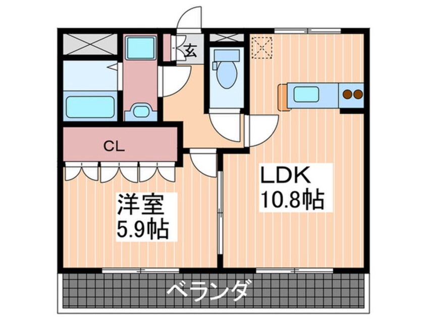 間取図 ディアコ－ト