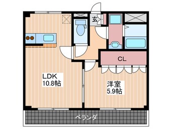 間取図 ディアコ－ト