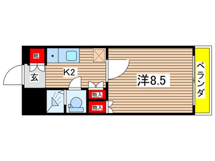 間取図 光ハイツ