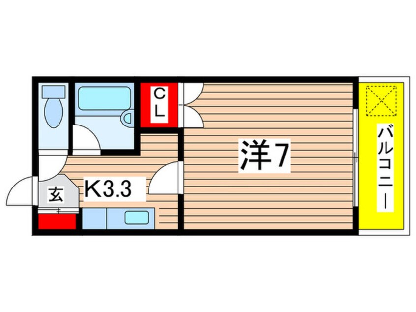 間取図 第二山口ビル