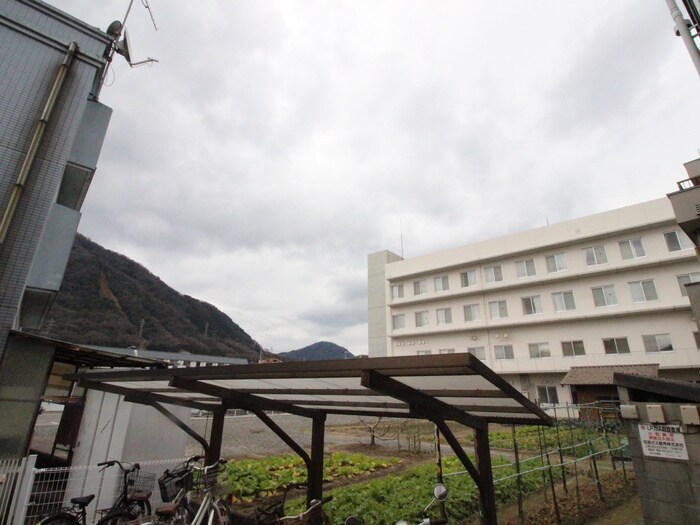 室内からの展望 第二山口ビル
