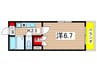 レジデンス山口Ⅱ 1Kの間取り