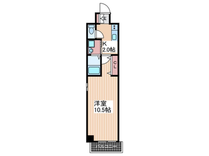 間取図 ルミエール府中町