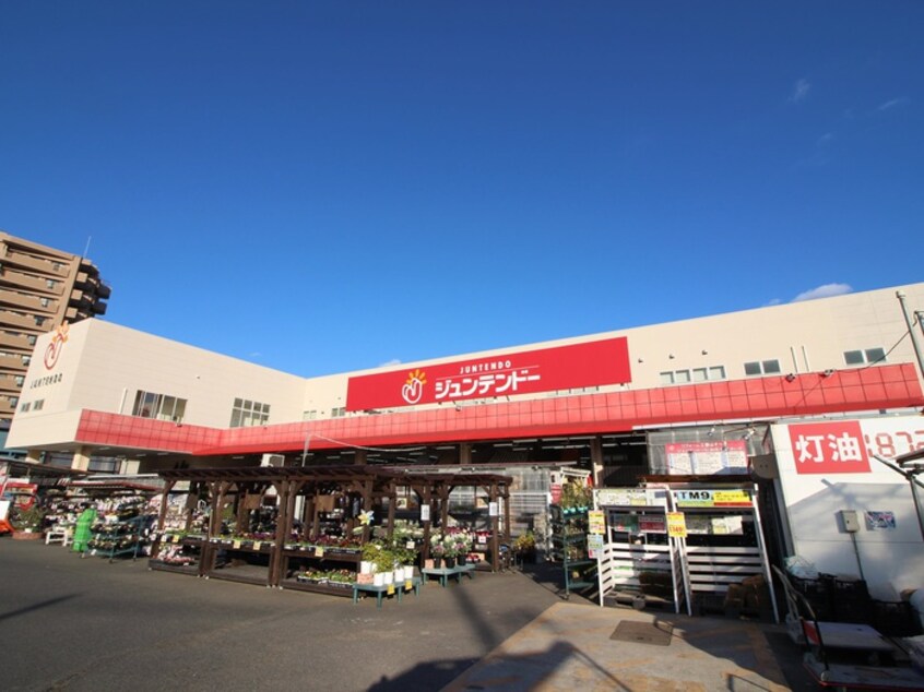 ジュンテンドー 安芸府中店(電気量販店/ホームセンター)まで450m ルミエール府中町