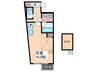 T.M.住吉ビル　 1Rの間取り
