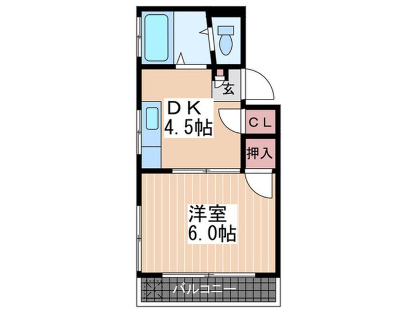 間取図 実森ビル