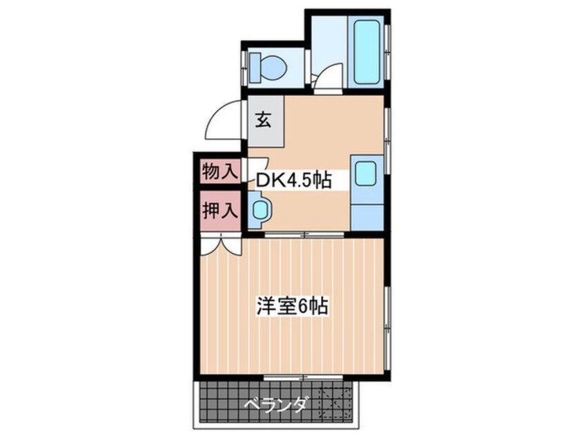 間取図 実森ビル