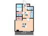 River Park Senda 1Kの間取り