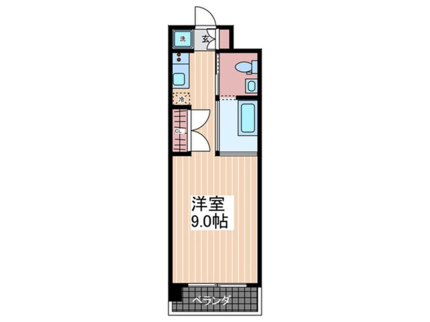 間取図 Der Strada.Y2　青山