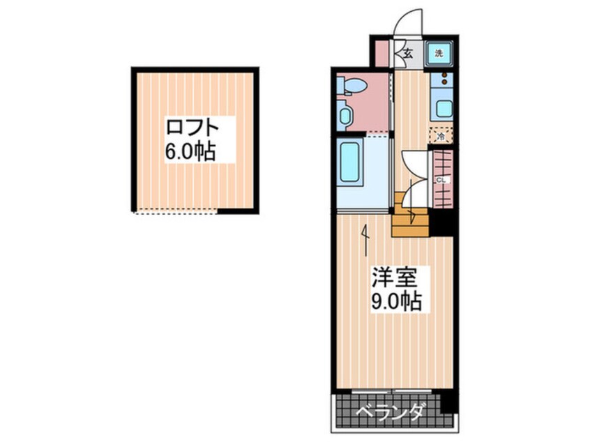 間取図 Der Strada.Y2　青山