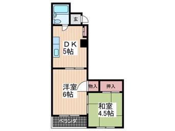 間取図 第一山長ビル