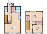 光が丘久保様貸家 2LDKの間取り