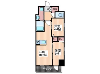間取図 センチュリオン本川