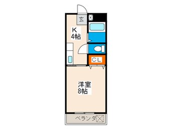 間取図 パウルスハイム