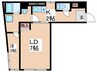 Ｍ Ｔｅｒｒａｃｅ住吉 1LDKの間取り