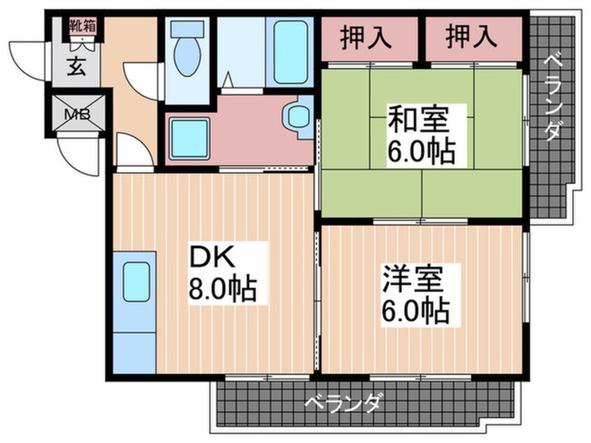 間取図 Harmony HIRAKI