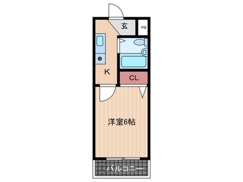 間取図 リベルテ矢野