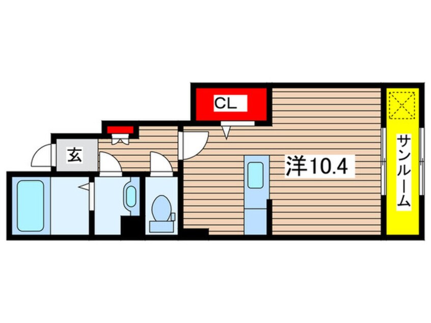 間取図 クレストールＮ