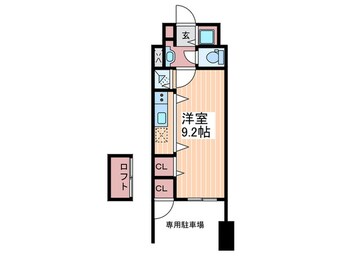 間取図 ブランシエスタ河原町