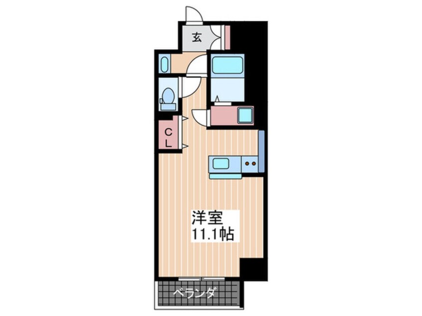 間取図 ブランシエスタ河原町