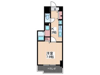 間取図 ブランシエスタ河原町