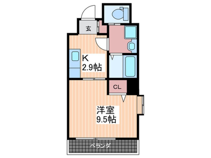 間取図 リバービュー加古町