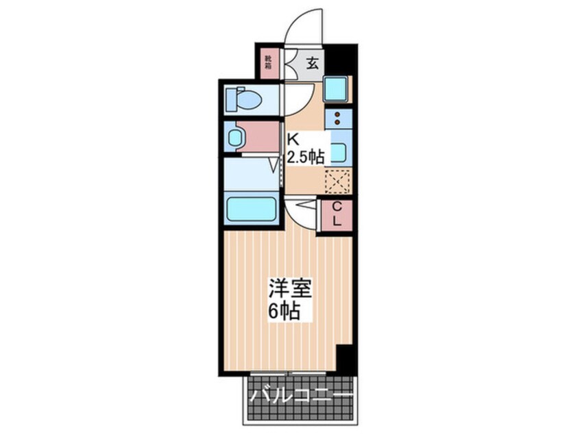 間取図 ＥＣ広島横川本通り