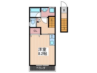 間取図 RIDERE五日市中央