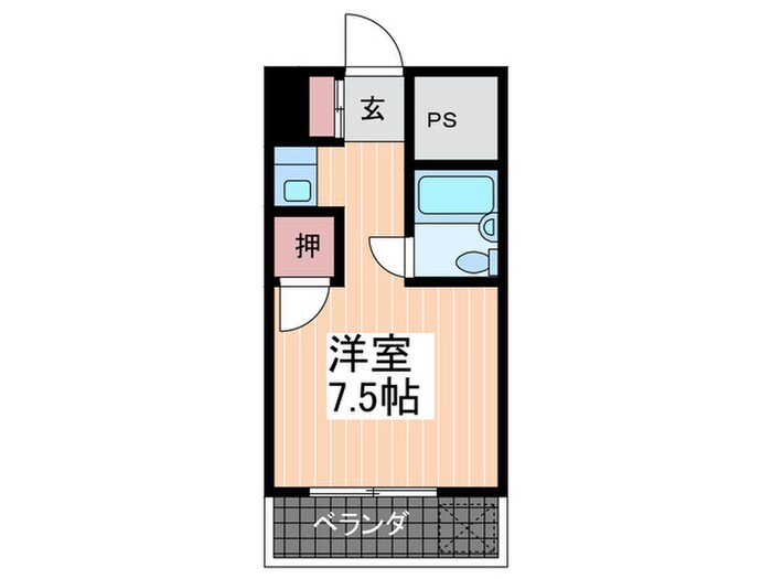 間取り図 南千田柴崎ビル