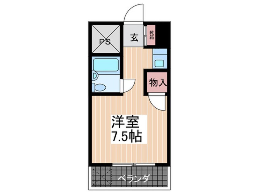 間取図 南千田柴崎ビル