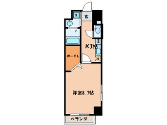 間取図 グラビスコ－ト西十日市