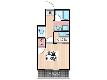 間取図 ユニクオーレ五日市Ⅱ