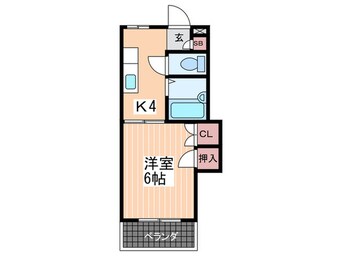 間取図 第１コーポ大場