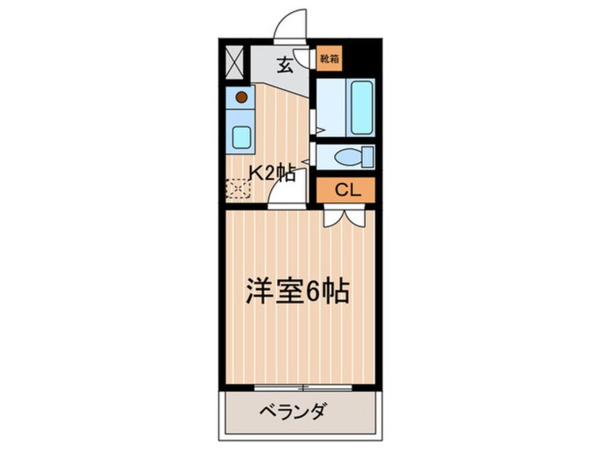 間取図 片山ビル１０