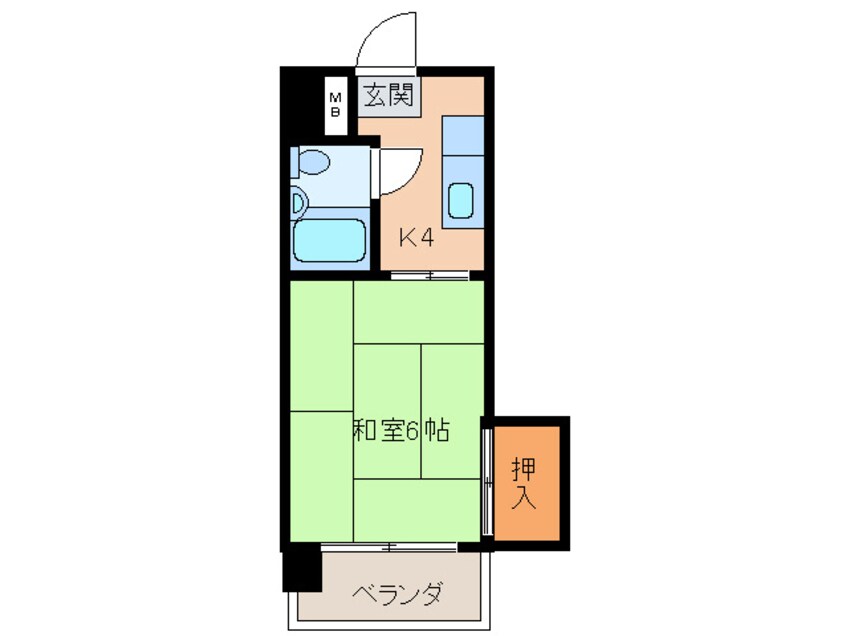 間取図 第3久保井ビル