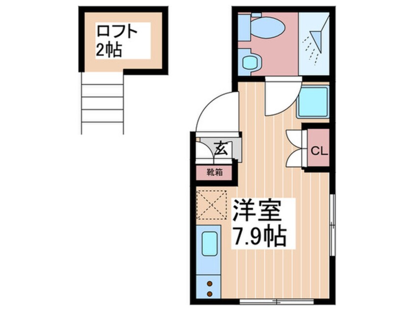 間取図 CASA・Ｔ