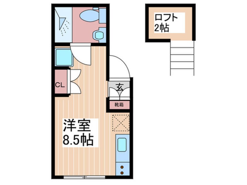 間取図 CASA・Ｔ