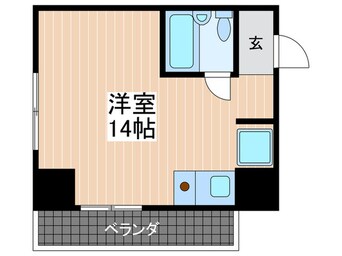 間取図 サンピア銀河(602)