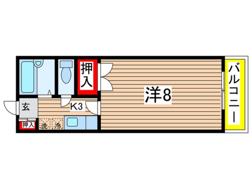 間取図 ハイツエクセレント