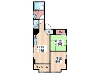 間取図 松川ハイツ