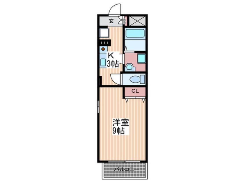 間取図 第26友建ビル
