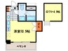ＩＭ 1Rの間取り