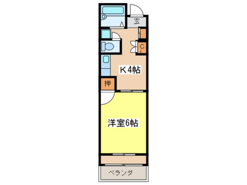 間取図 月森大手町ビル