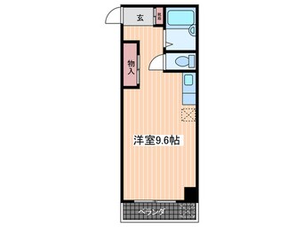 間取図 月森大手町ビル