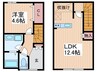 Ｔ－ＬＩＶＩＮＧ矢賀Ｈ 1LDKの間取り