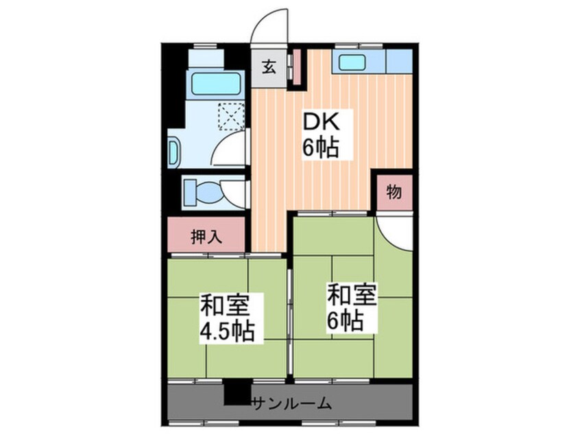 間取図 山崎ビル