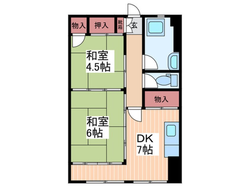 間取図 山崎ビル