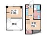 ZWEI 1Kの間取り