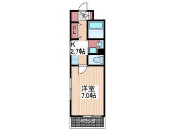 間取図 Belle　Fontaine