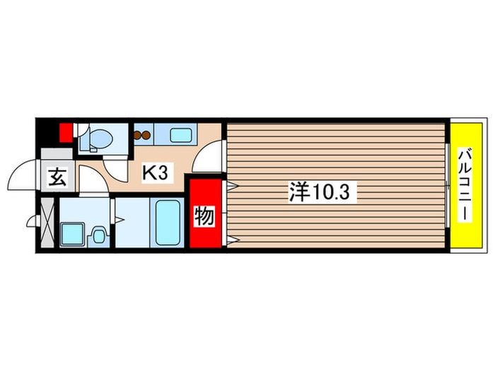 間取り図 クオリティハイムＫ